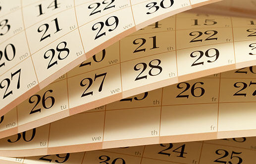 According to the Mayan calendar, special future events happen on certain days.