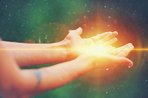 With channeling you are put into a kind of trance state and can communicate with angels.