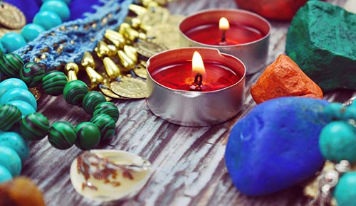 Healing stones and crystals can be used to regenerate negative vibrations in the body.