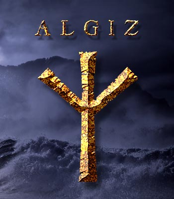 Algiz Futhark-Rune