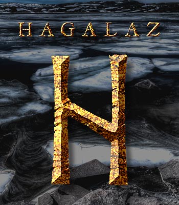 Hagalaz Futhark-Rune