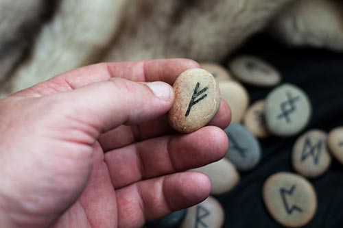 The stone, wood or ceramic rune oracle - learn more about the futhark rune alphabet here!
