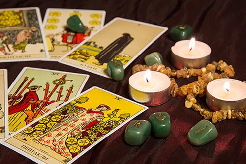 The tarot cards give you information related to your love situation and partnership life.